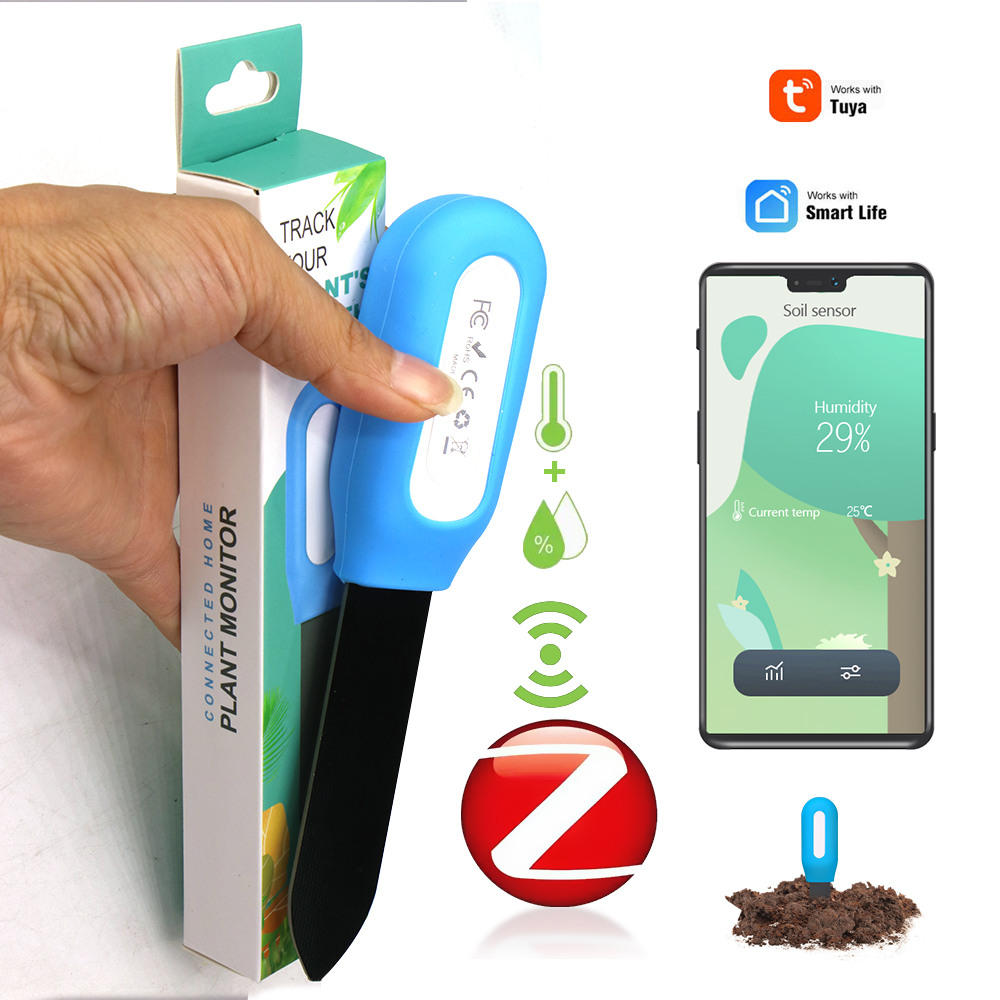 Smart Garden In Home - Sensore intelligente del terreno Zigbee per