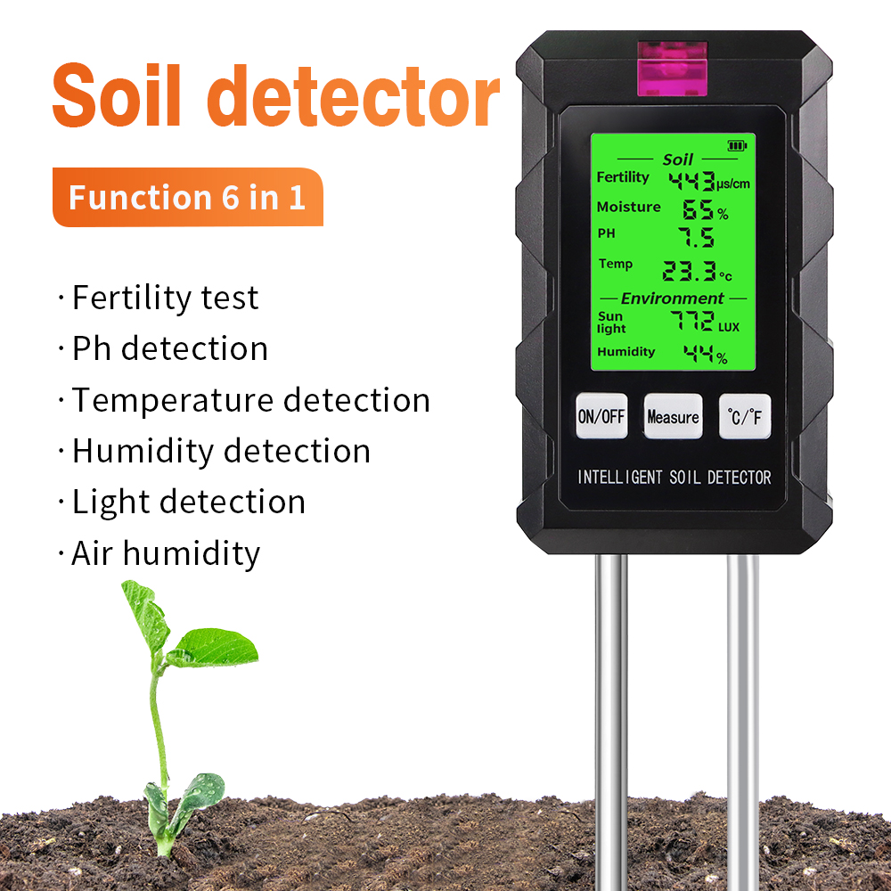 Soil Test Digital - Tester digitale per terreno 6 in