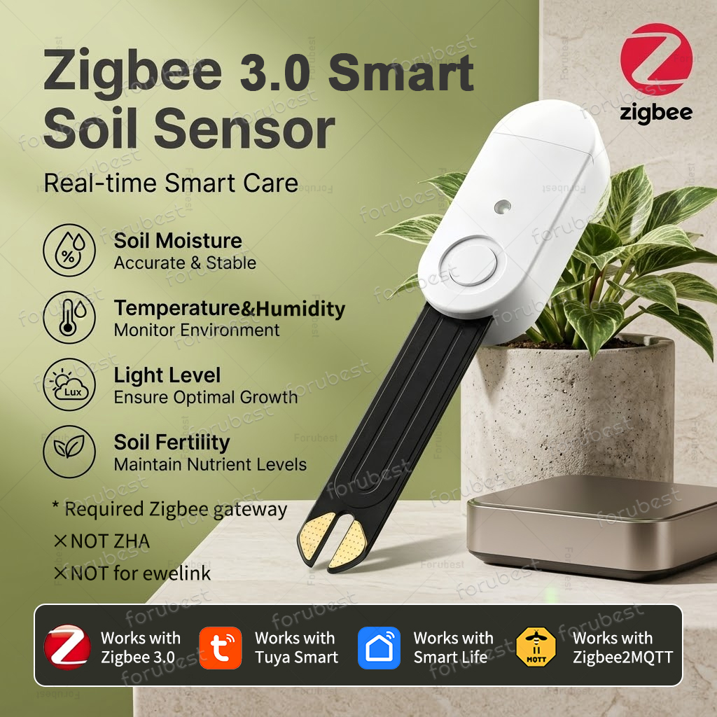 Smart Urban Garden - Sensore Intelligente ZigBee per Umidità del