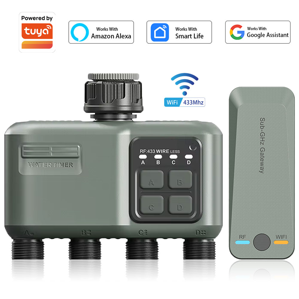 Smart Garden Kit - Timer Digitale Programmabile a 4 Uscite