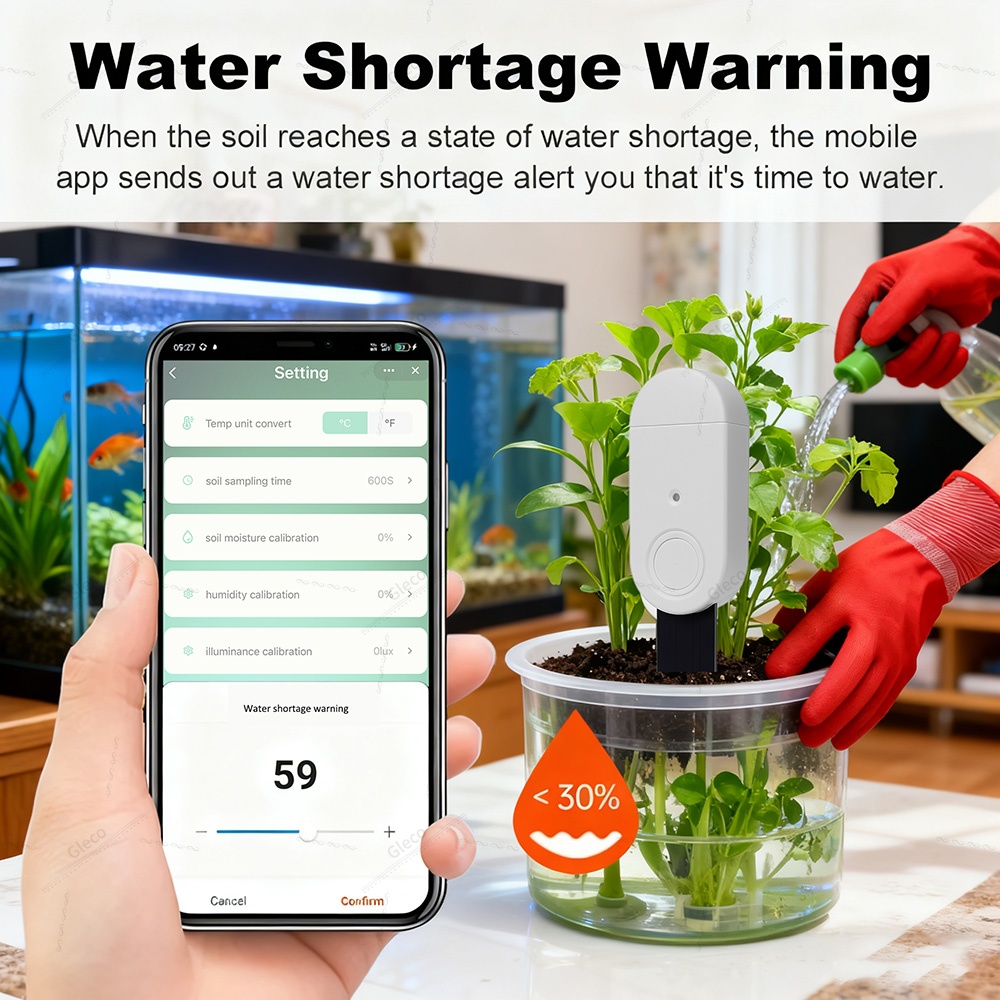 Sensore di umidità, fertilità, - Smart Zigbee Garden Light recensione e prezzo