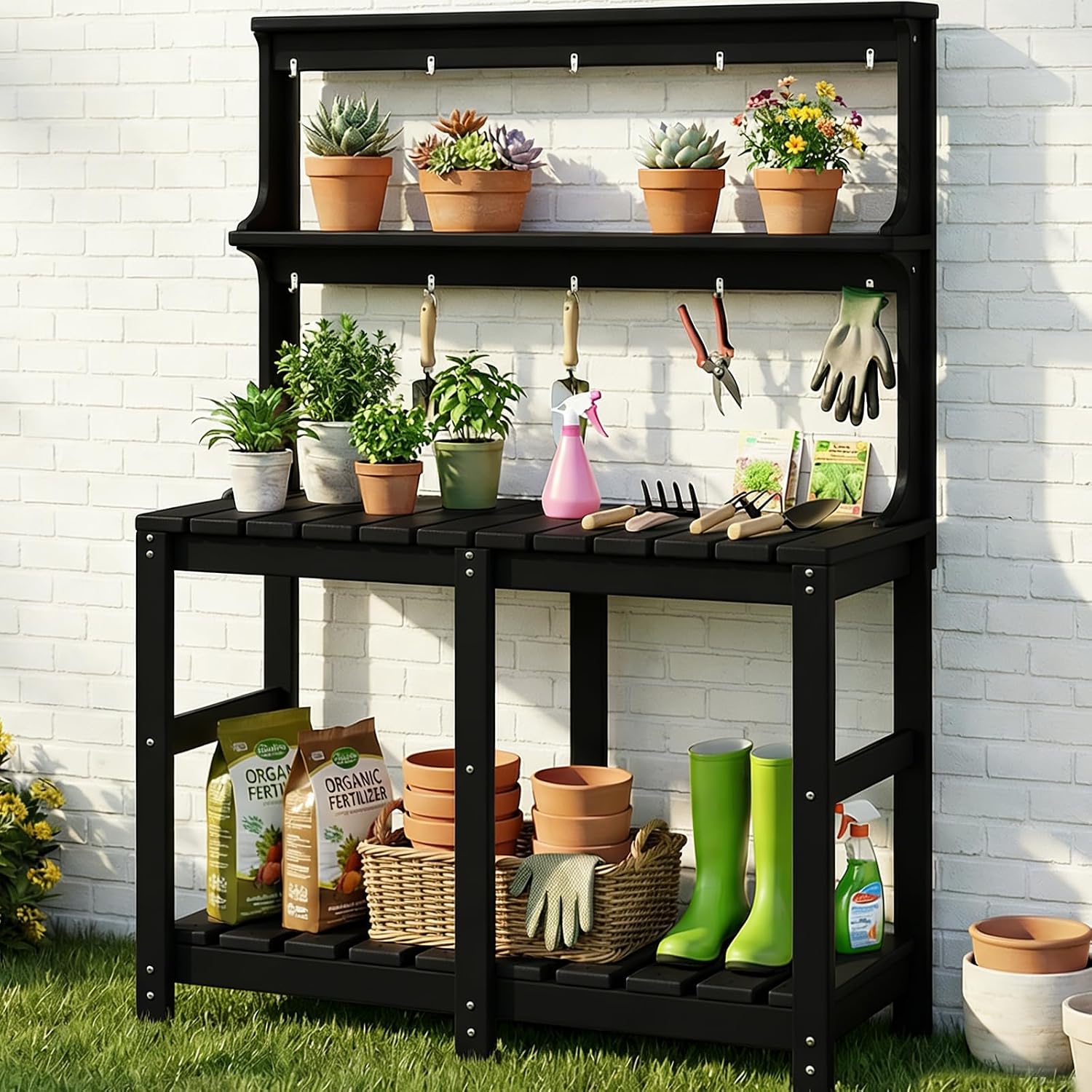 Tavolo da Giardinaggio in HDPE - Garden Weather Station recensione e prezzo