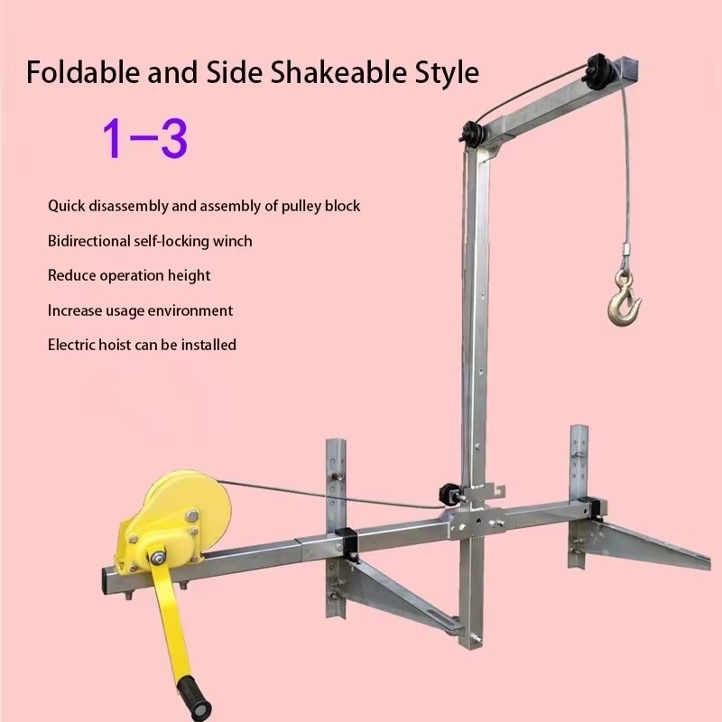 Gru di sollevamento pieghevole - Garden Weather Station recensione e prezzo
