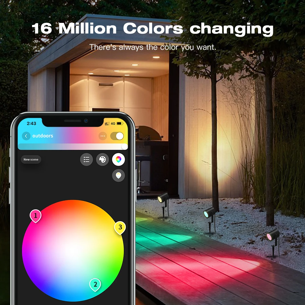 Lampada da Parete LED Smart GL - Smart Zigbee Garden Light recensione e prezzo