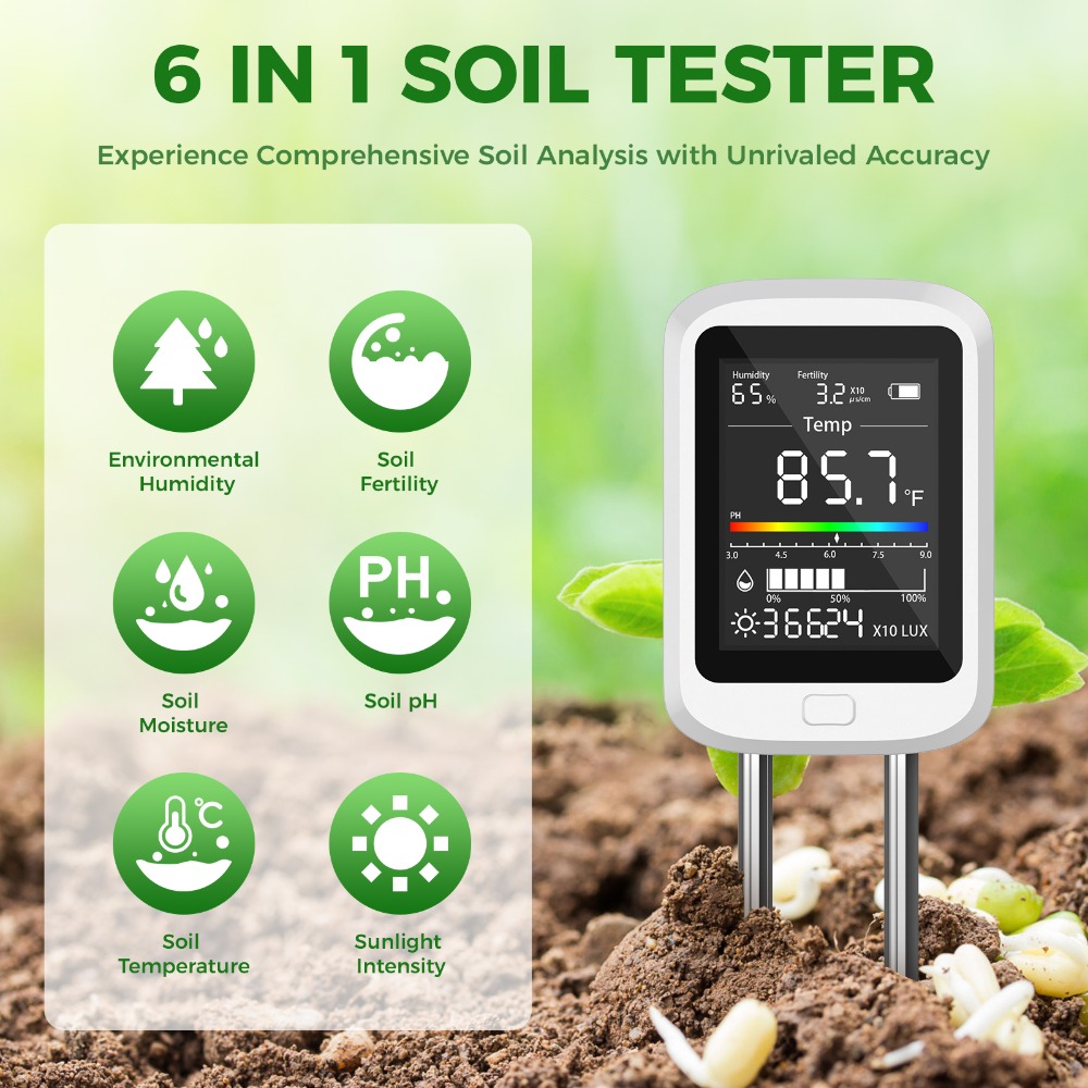 Kit per test del terreno 6 in  - Soil Test Digital recensione e prezzo