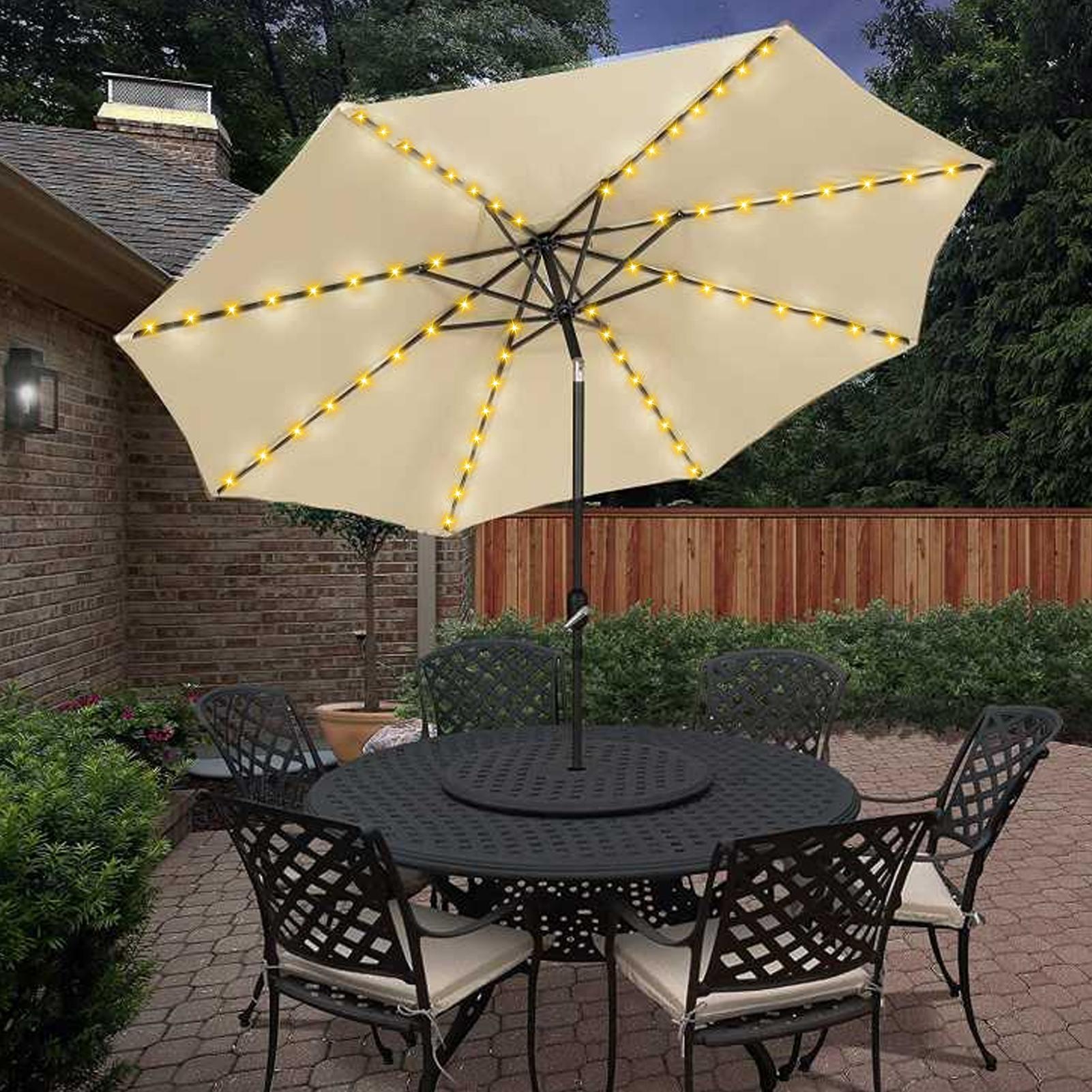 104 luci per ombrellone a LED  - Smart Garden Umbrella recensione e prezzo