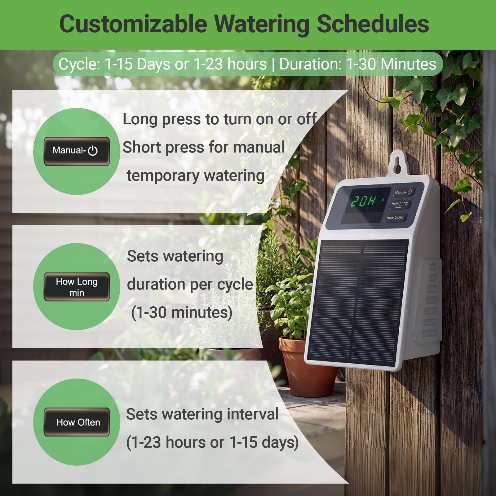 Sistema di irrigazione solare  - Smart Urban Garden recensione e prezzo