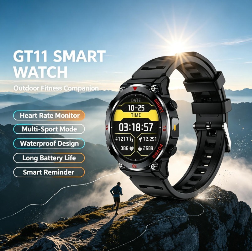 Nuovo Smartwatch GT11 con Chia - Smart Garden Arduino recensione e prezzo
