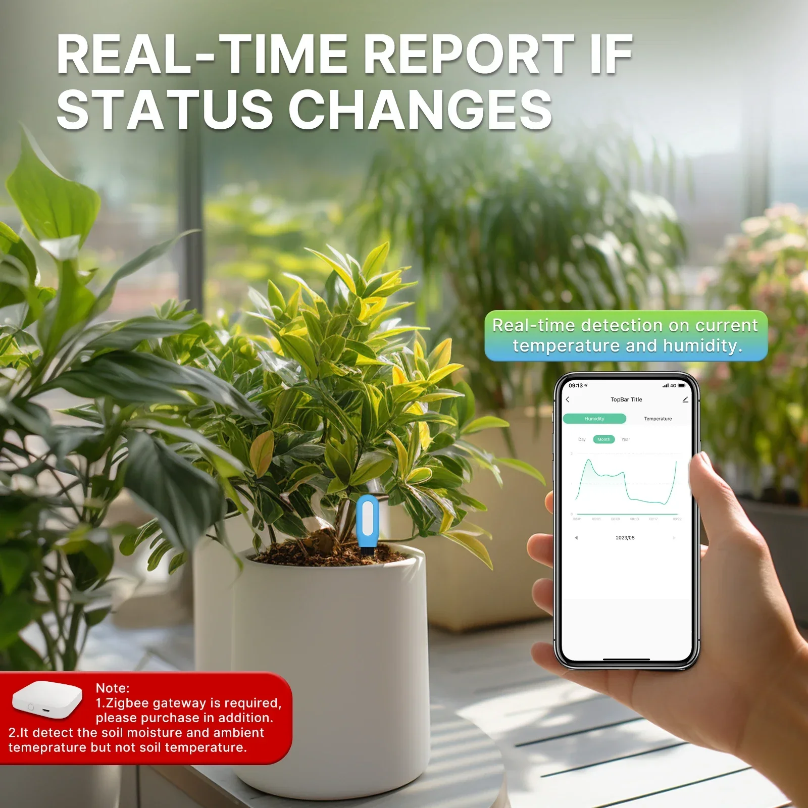 MOES Smart ZigBee Misuratore d - Smart Urban Garden recensione e prezzo