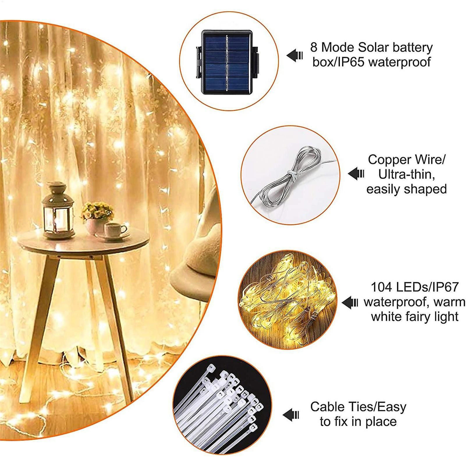 Lampada a stringa solare imper - Smart Garden Umbrella recensione e prezzo