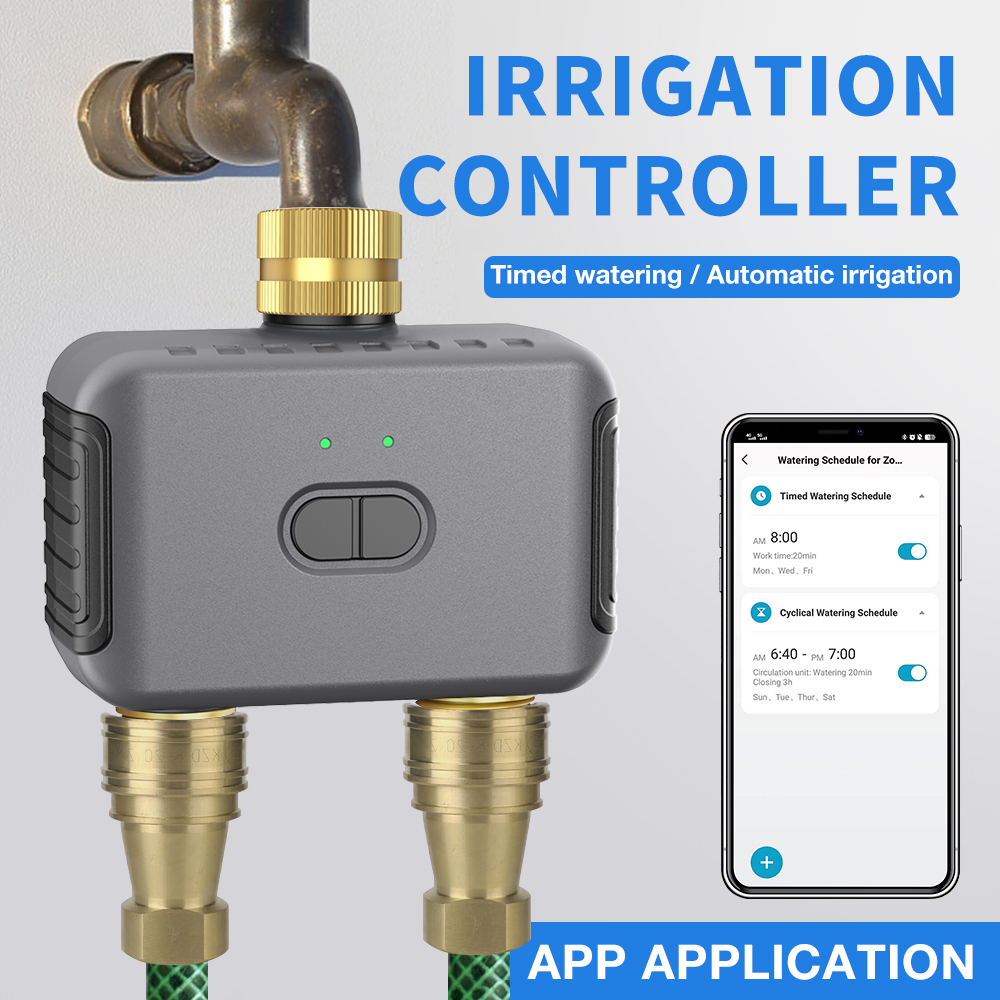 Tuya timer per irrigazione a 2 - Smart Garden Kit recensione e prezzo