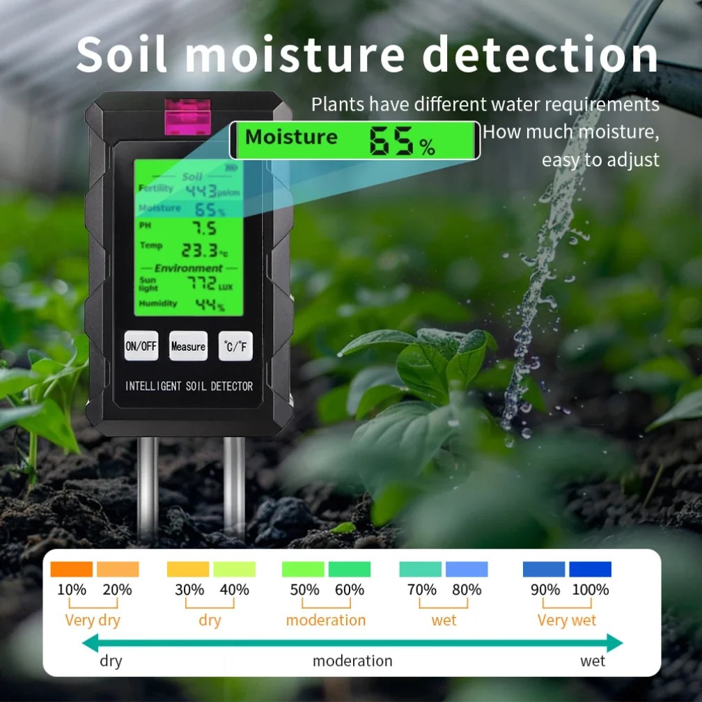 Misuratore di Terreno 6 in 1:  - Soil Test Digital recensione e prezzo