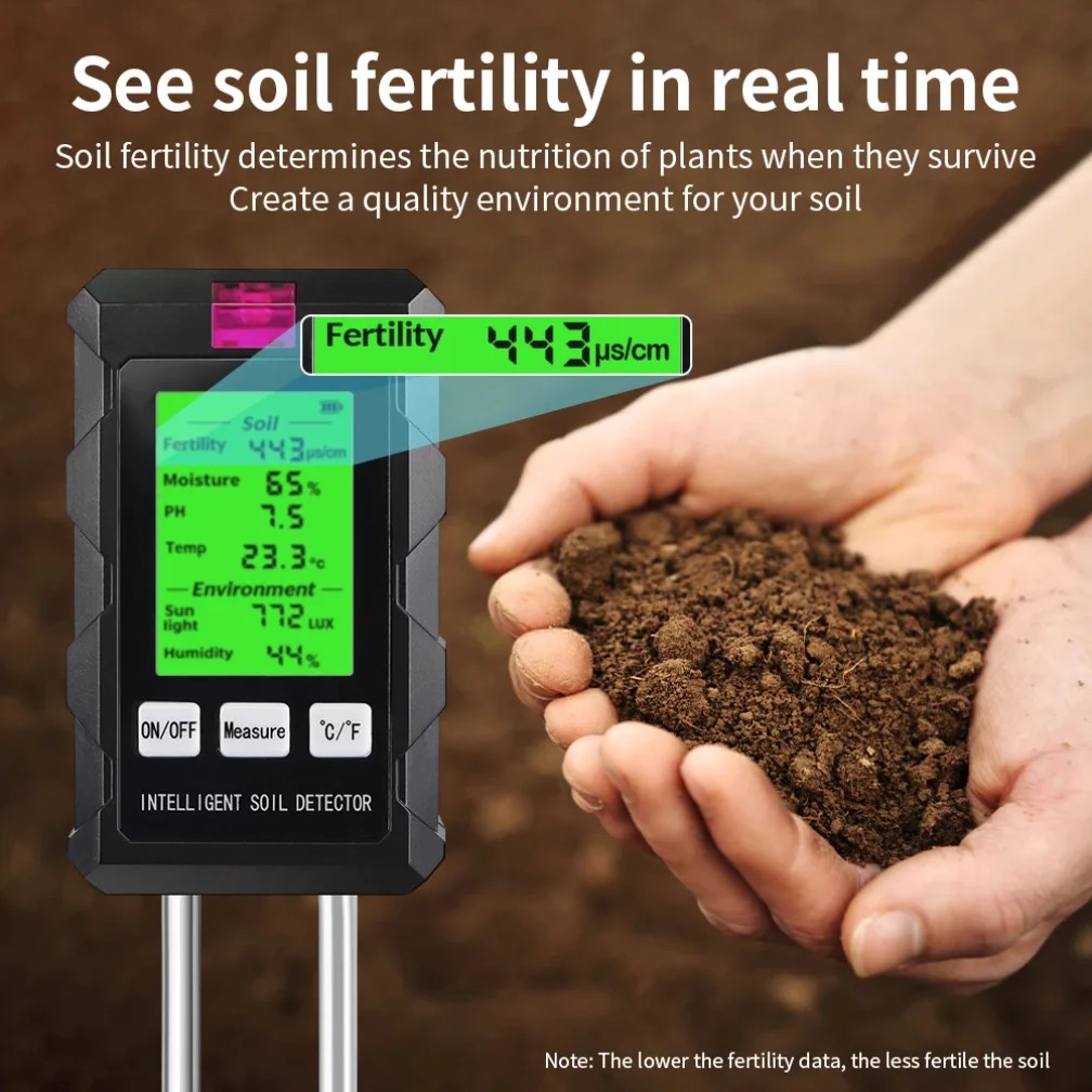 Misuratore di Terreno 6 in 1:  - Soil Test Digital recensione e prezzo
